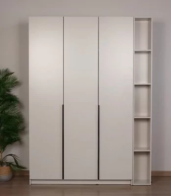 Рим 120 шкаф распашной 3Д 01 Белый