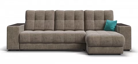 Угловой диван Босс Про ХЛ Велюр Роял тауп